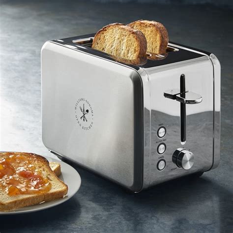 william sonoma toaster 2 slice.